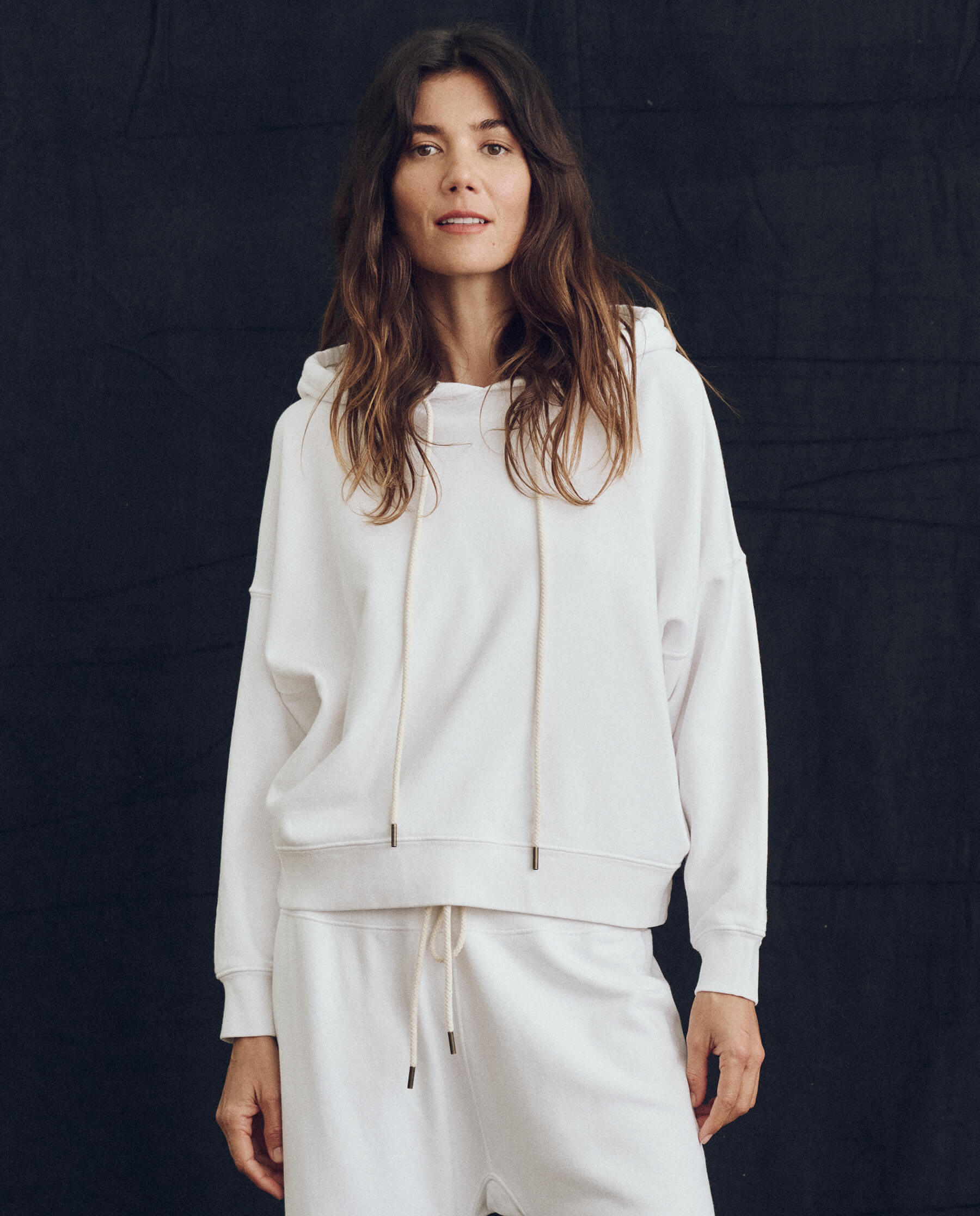 The Teammate Hoodie. Solid -- True White